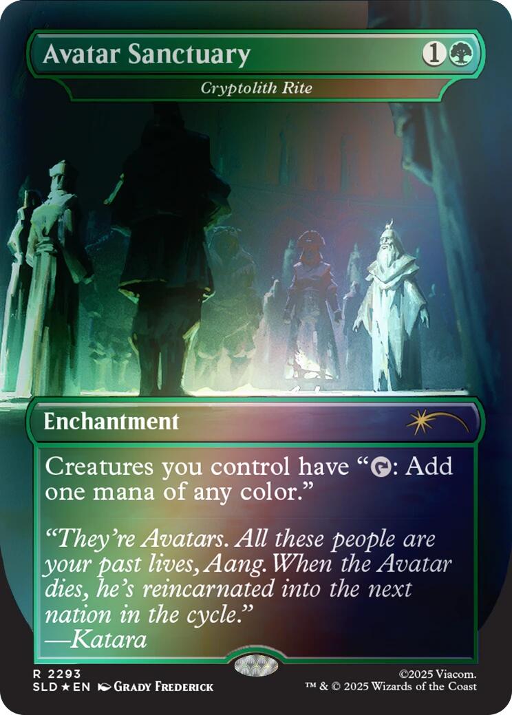 Avatar Sanctuary - Cryptolith Rite (Rainbow Foil) [Secret Lair Drop Series] | Exor Games Dartmouth