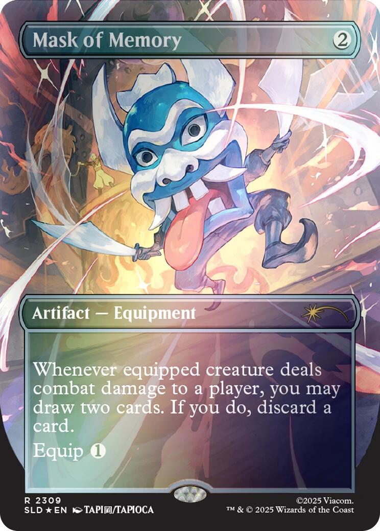 Mask of Memory (Rainbow Foil) [Secret Lair Drop Series] | Exor Games Dartmouth