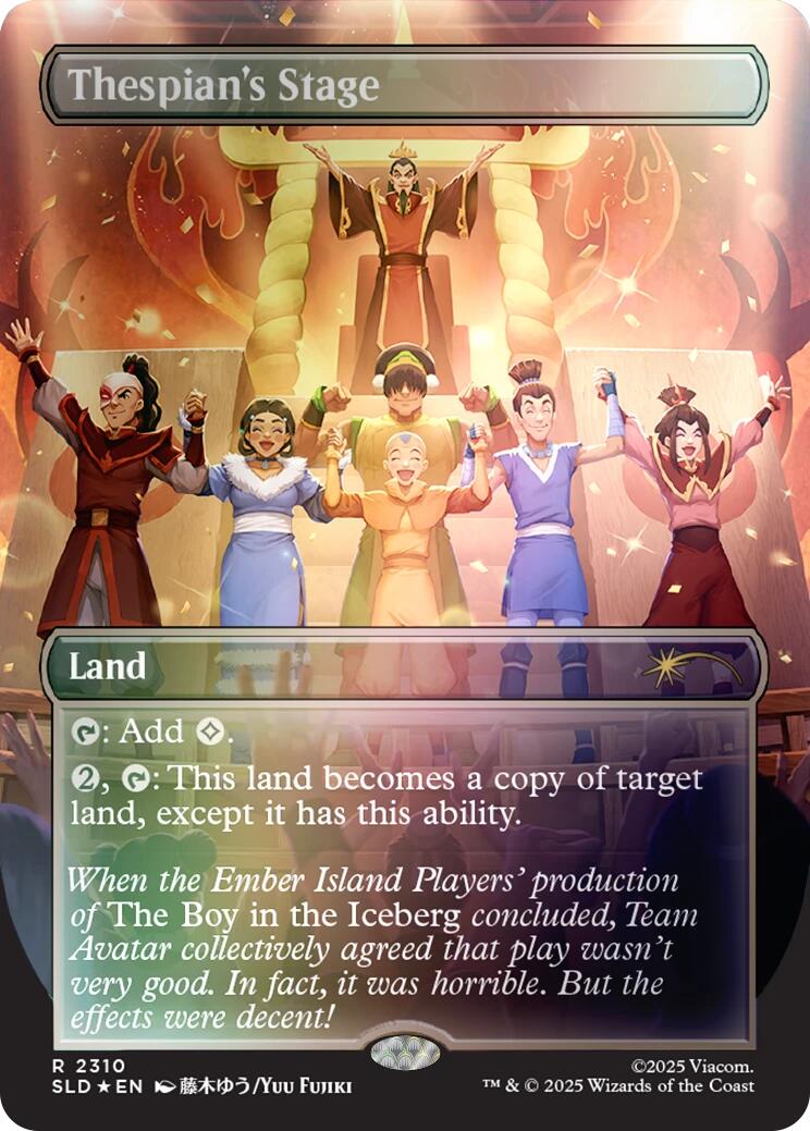 Thespian's Stage (2310) (Rainbow Foil) [Secret Lair Drop Series] | Exor Games Dartmouth