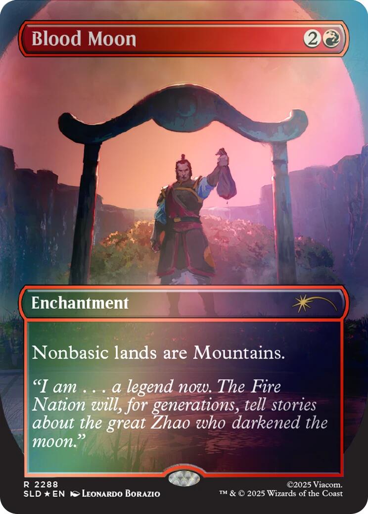 Blood Moon (Rainbow Foil) [Secret Lair Drop Series] | Exor Games Dartmouth