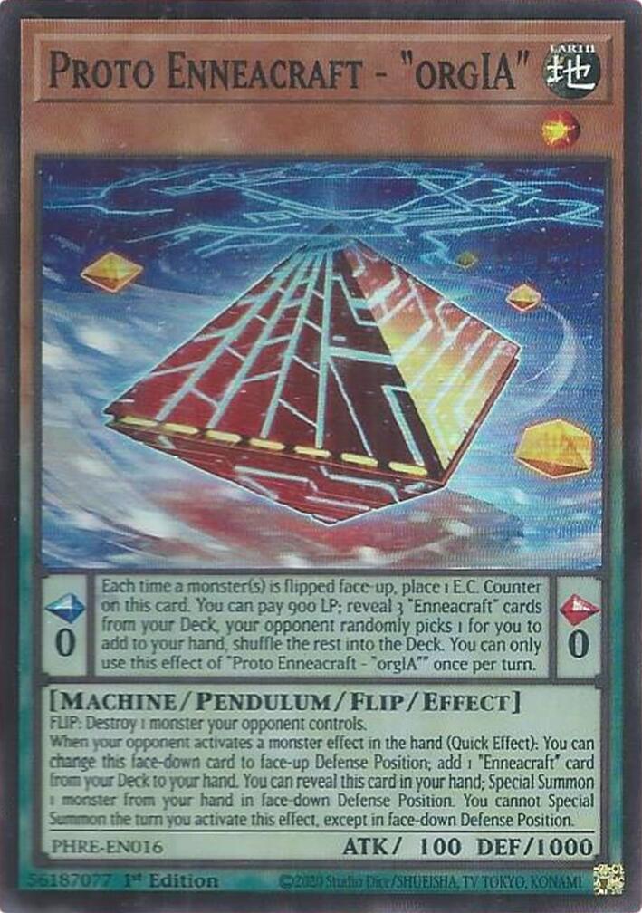 Proto Enneacraft - "orgIA" (Super Rare) [PHRE-EN016] Super Rare | Exor Games Dartmouth