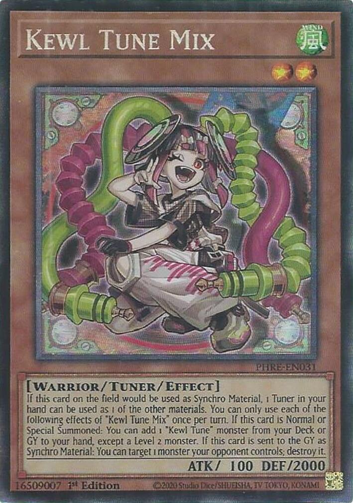 Kewl Tune Mix (CR) [PHRE-EN031] Collector's Rare | Exor Games Dartmouth