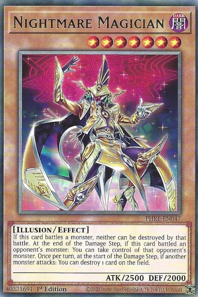 Nightmare Magician [PHRE-EN047] Rare | Exor Games Dartmouth