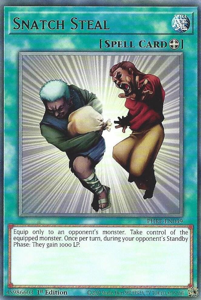 Snatch Steal [PHRE-EN049] Rare | Exor Games Dartmouth