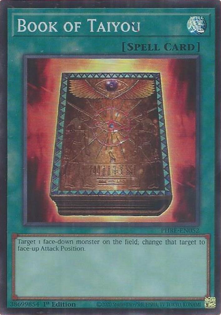 Book of Taiyou (Super Rare) [PHRE-EN052] Super Rare | Exor Games Dartmouth