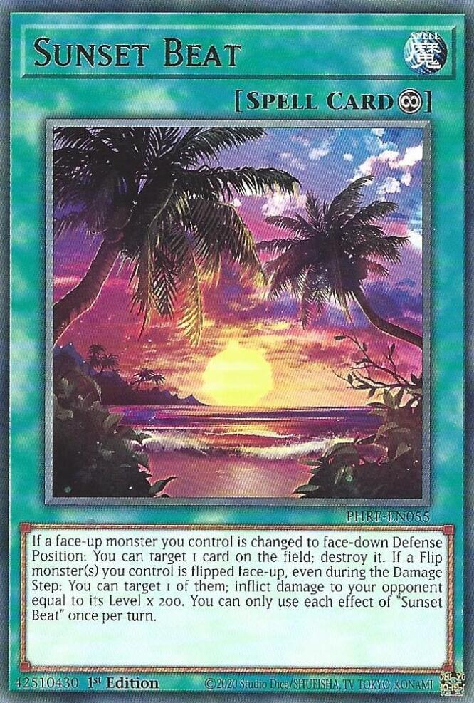 Sunset Beat [PHRE-EN055] Rare | Exor Games Dartmouth