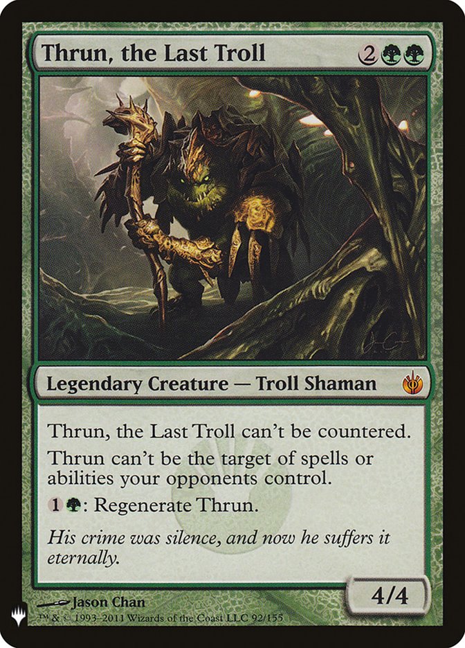 Thrun, the Last Troll [Mystery Booster] | Exor Games Dartmouth