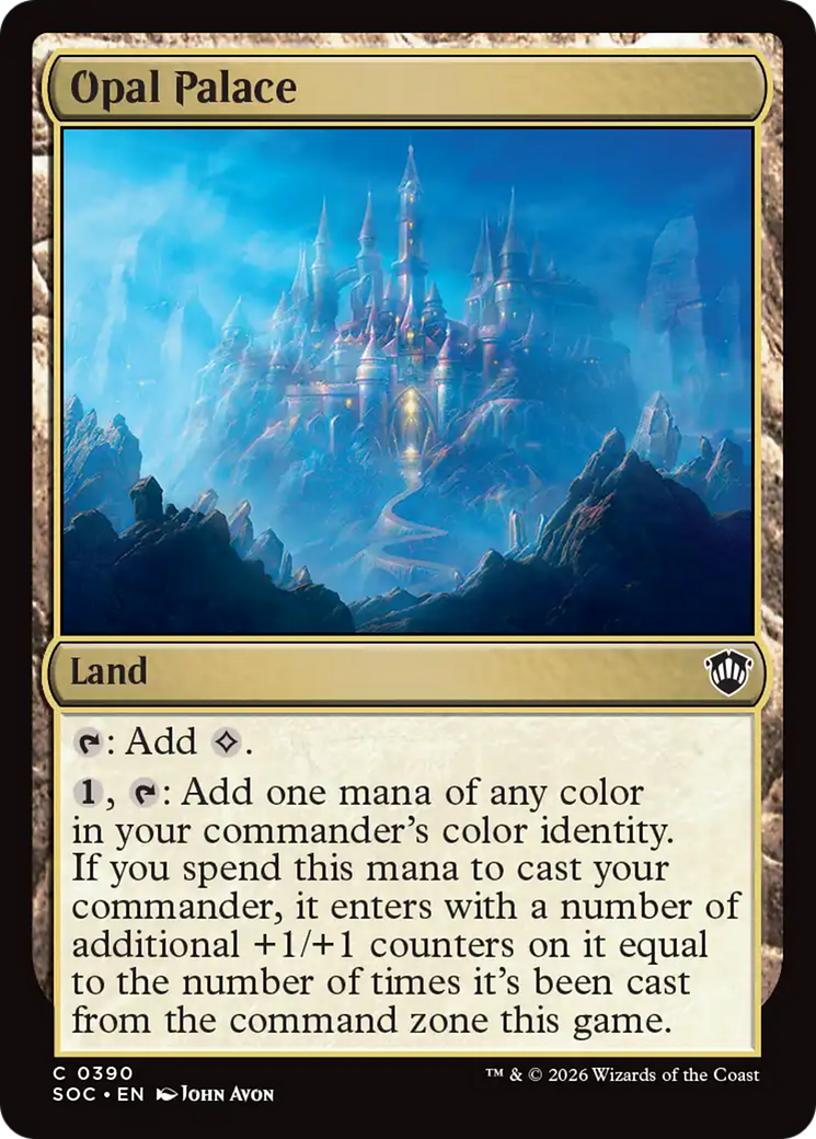 Opal Palace [Secrets of Strixhaven Commander] | Exor Games Dartmouth