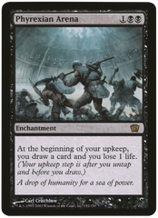 Phyrexian Arena (Oversized) [Eighth Edition Box Topper] | Exor Games Dartmouth