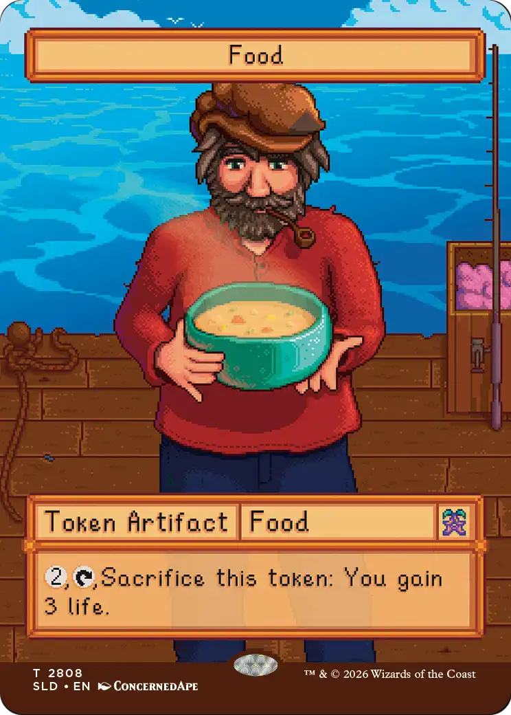 Food Token (2808) [Secret Lair Drop Series] | Exor Games Dartmouth