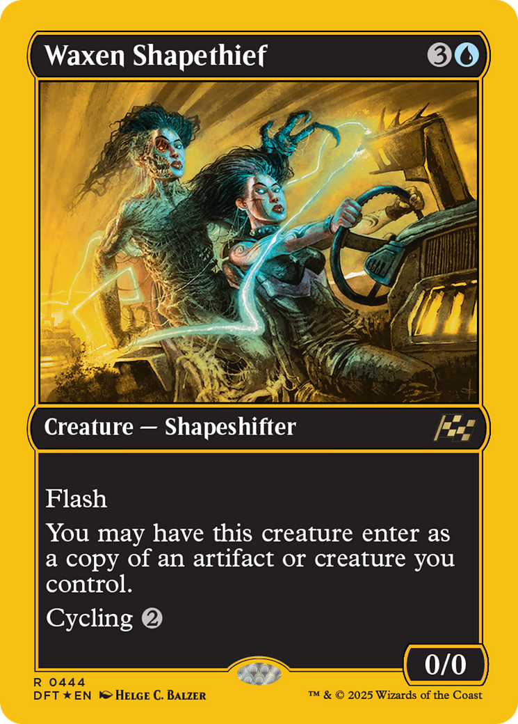 Waxen Shapethief (First-Place Foil) [Aetherdrift] | Exor Games Dartmouth