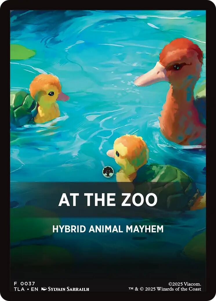 At The Zoo Theme Card [Avatar: The Last Airbender Tokens] | Exor Games Dartmouth