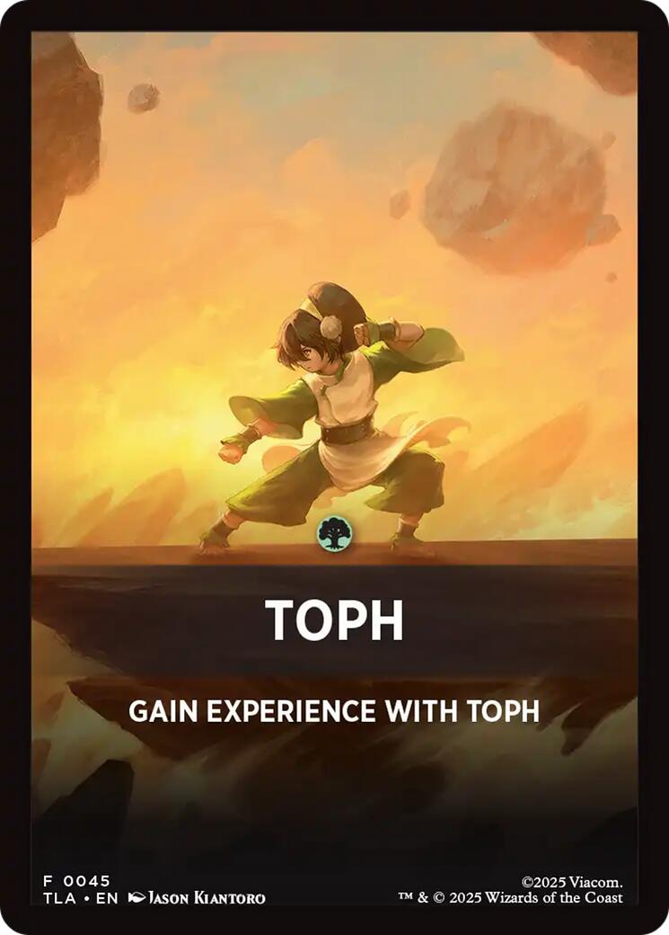 Toph Theme Card [Avatar: The Last Airbender Tokens] | Exor Games Dartmouth