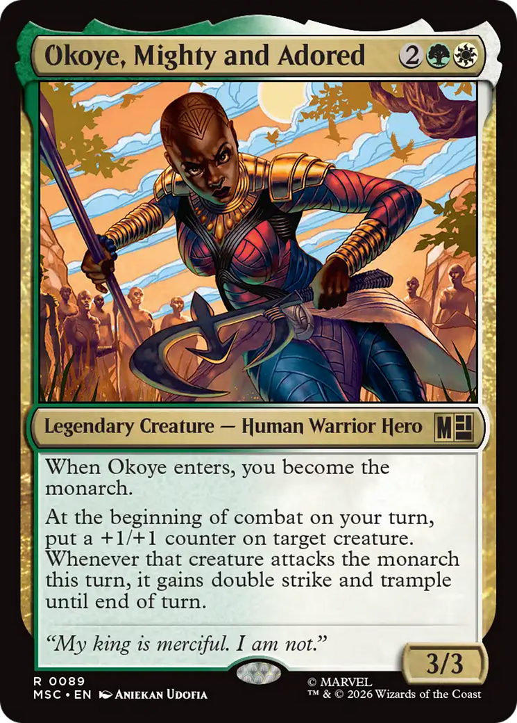 Okoye, Mighty and Adored [Marvel Super Heroes Commander] | Exor Games Dartmouth