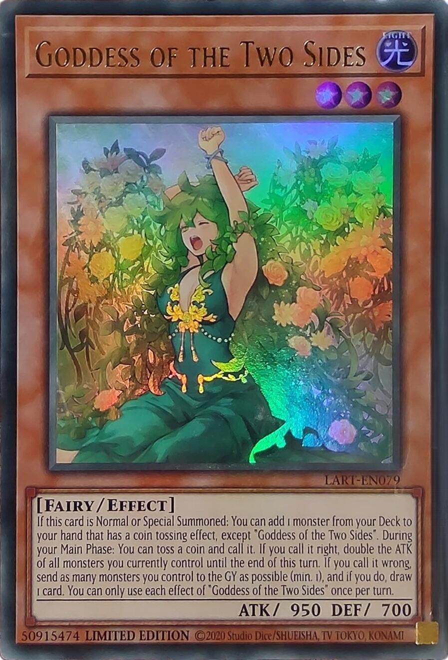 Goddess of the Two Sides [LART-EN079] Ultra Rare | Exor Games Dartmouth