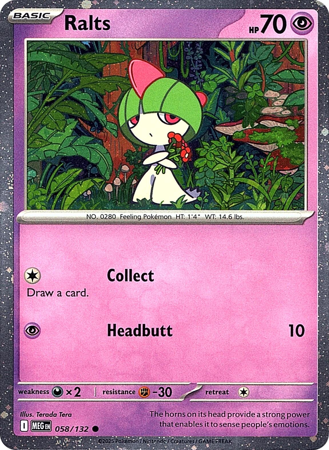 Ralts (058/132) (Cosmos Holo) [Miscellaneous Cards] | Exor Games Dartmouth