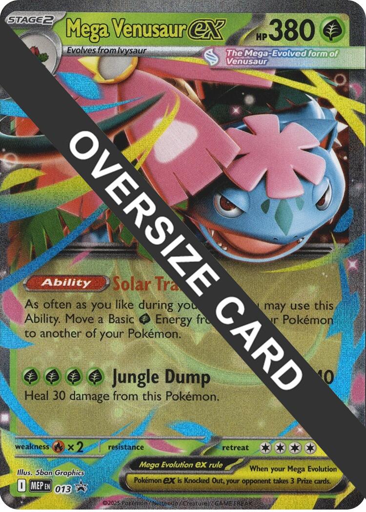 Mega Venusaur ex (013) (Jumbo) [Mega Evolution Promo] | Exor Games Dartmouth