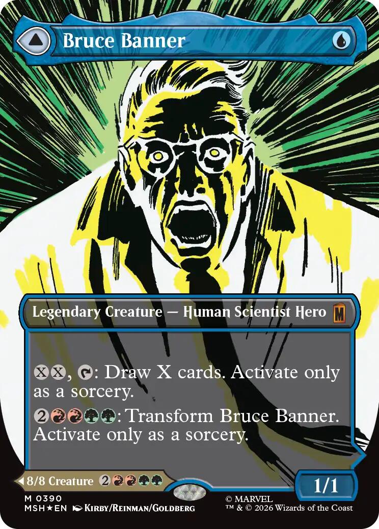 Bruce Banner (Borderless) [Marvel Super Heroes] | Exor Games Dartmouth