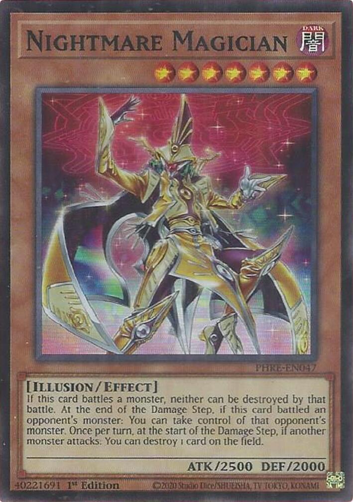 Nightmare Magician (Super Rare) [PHRE-EN047] Super Rare | Exor Games Dartmouth