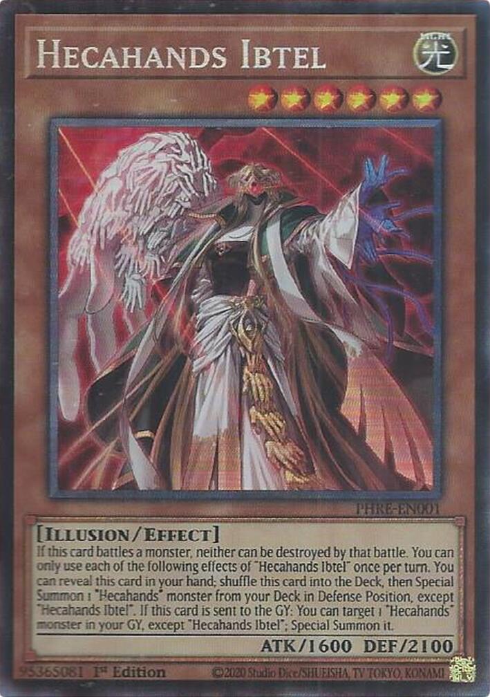 Hecahands Ibtel (CR) [PHRE-EN001] Collector's Rare | Exor Games Dartmouth