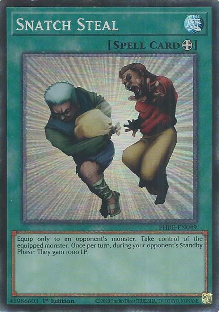Snatch Steal (CR) [PHRE-EN049] Collector's Rare | Exor Games Dartmouth