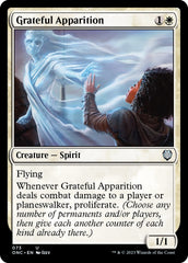 Grateful Apparition [Phyrexia: All Will Be One Commander] | Exor Games Dartmouth