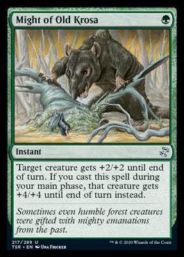 Might of Old Krosa [Time Spiral Remastered] | Exor Games Dartmouth