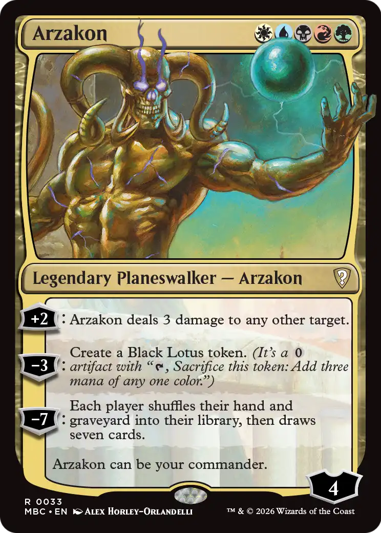 Arzakon [Mystery Booster: Commander Edition] | Exor Games Dartmouth