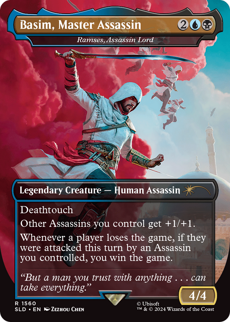 Basim, Master Assassin - Ramses, Assassin Lord (Rainbow Foil) [Secret Lair Drop Series] | Exor Games Dartmouth