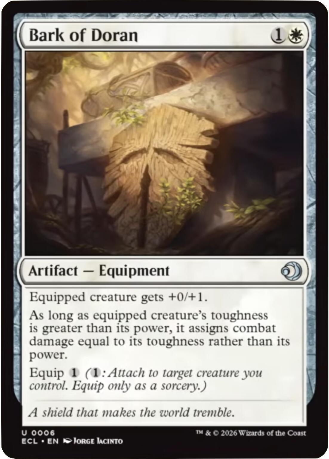 Bark of Doran [Lorwyn Eclipsed] | Exor Games Dartmouth