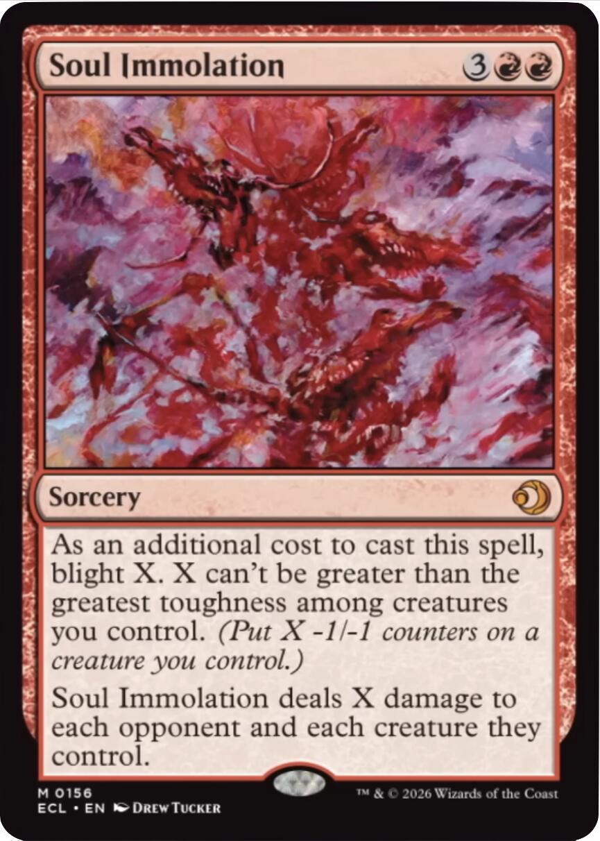 Soul Immolation [Lorwyn Eclipsed] | Exor Games Dartmouth