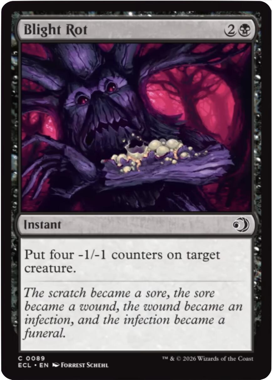 Blight Rot [Lorwyn Eclipsed] | Exor Games Dartmouth