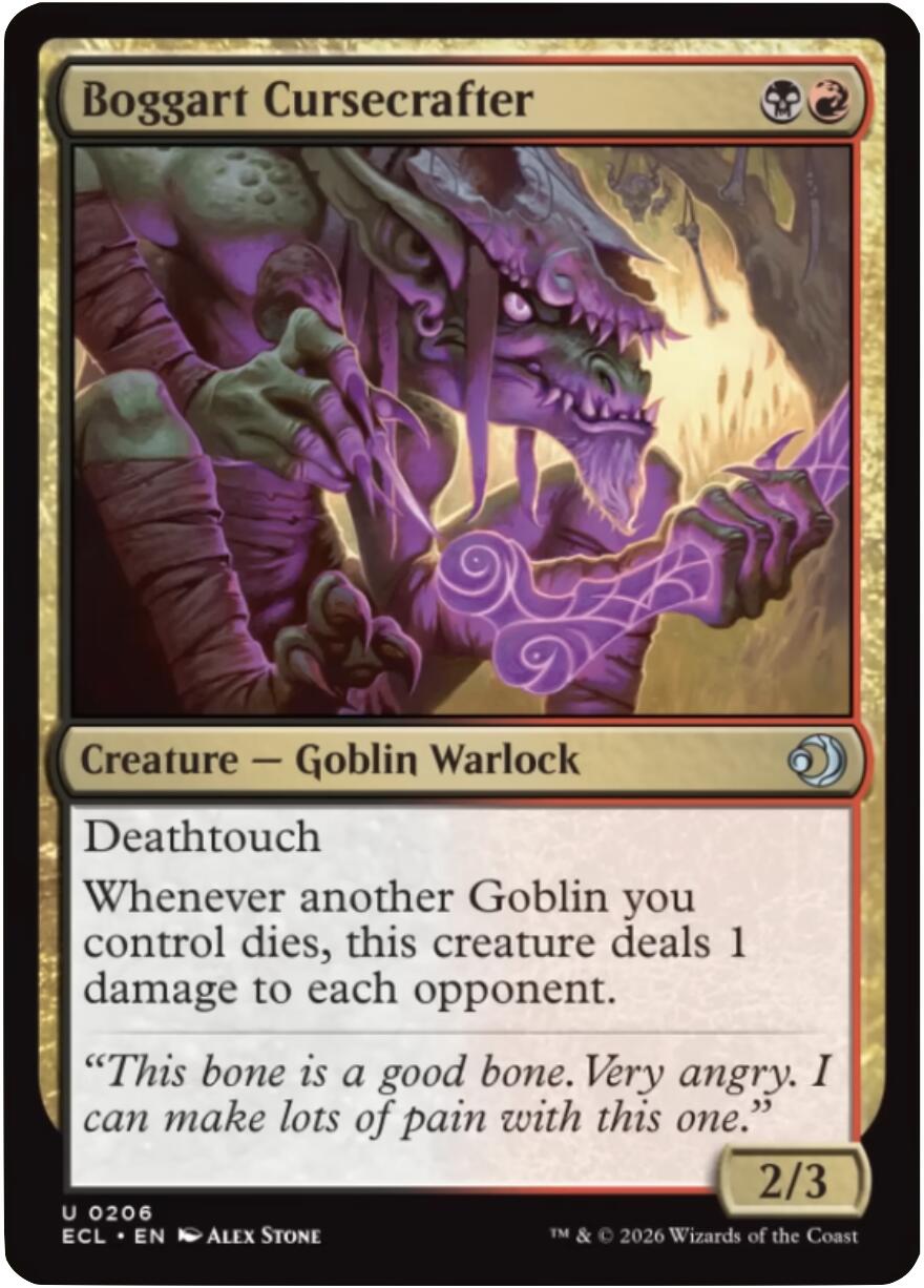 Boggart Cursecrafter [Lorwyn Eclipsed] | Exor Games Dartmouth