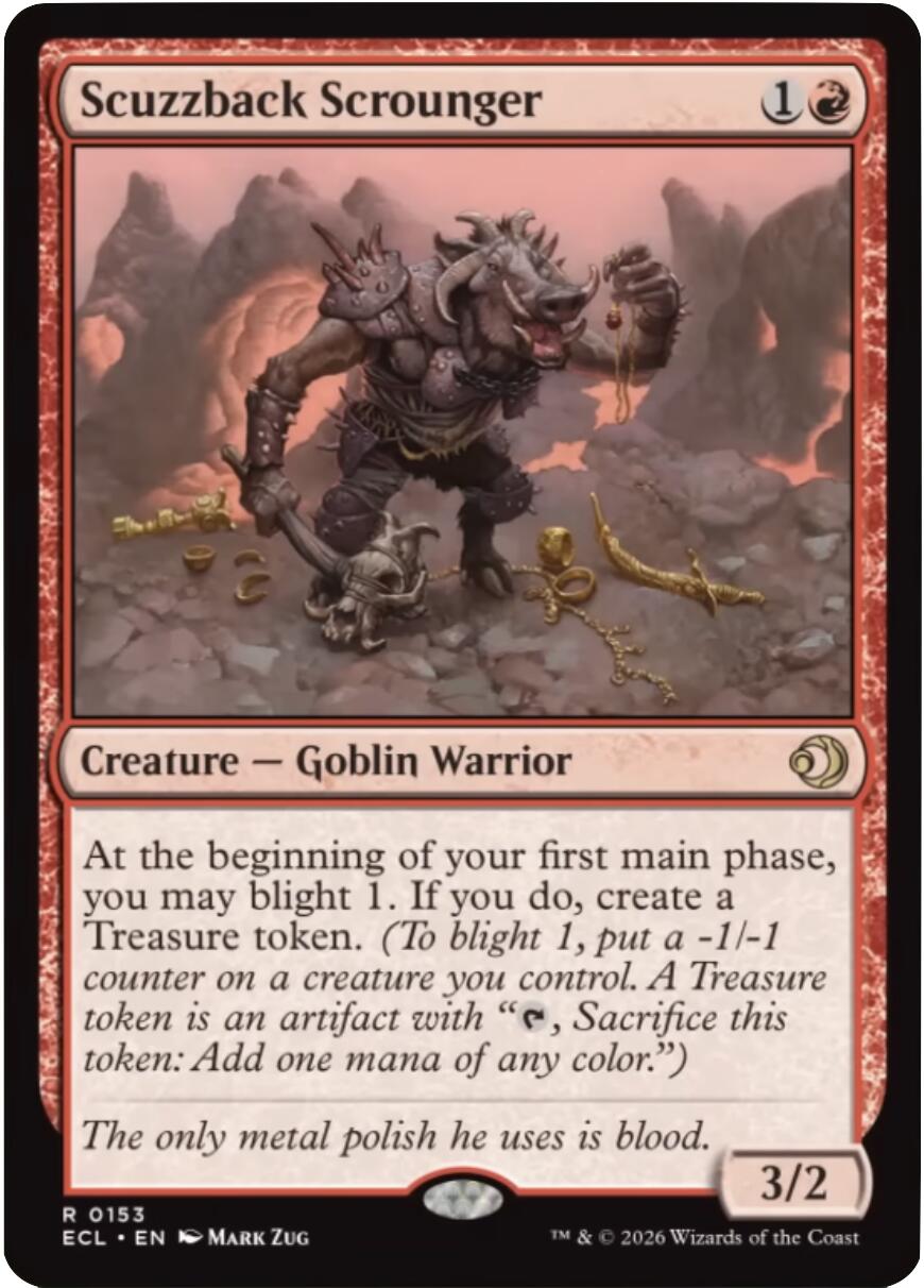 Scuzzback Scrounger [Lorwyn Eclipsed] | Exor Games Dartmouth