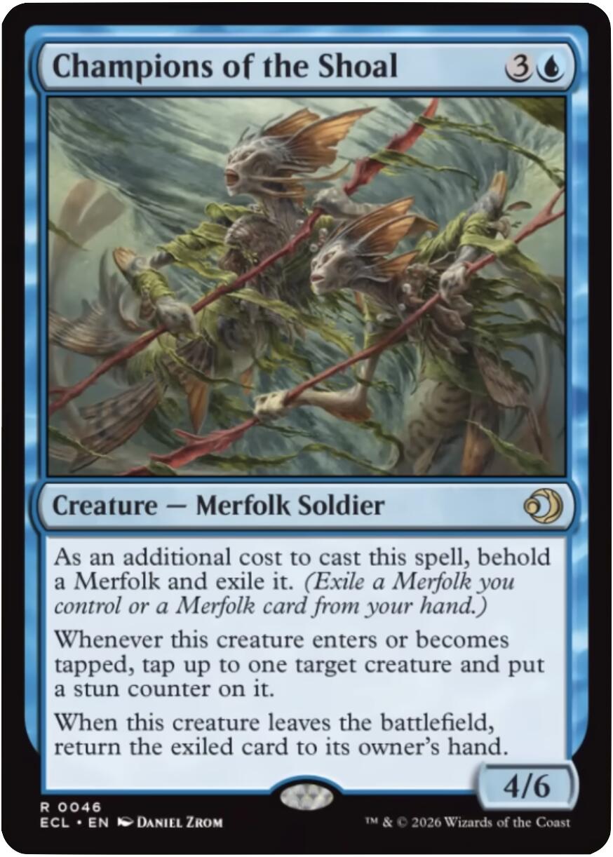 Champions of the Shoal [Lorwyn Eclipsed] | Exor Games Dartmouth