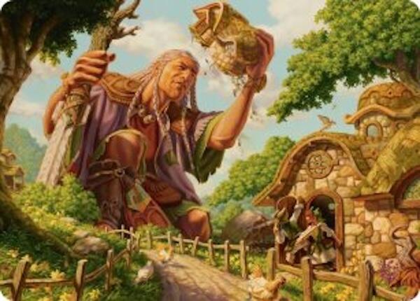 Curious Colossus Art Card [Lorwyn Eclipsed Art Series] | Exor Games Dartmouth