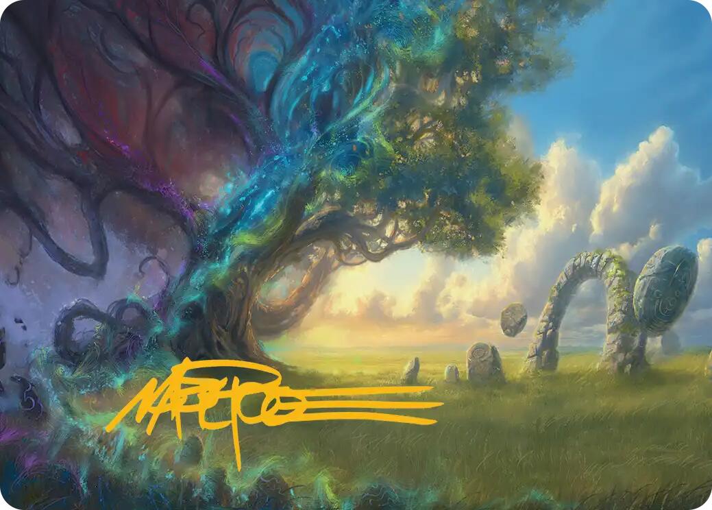 Morningtide's Light Art Card (Gold-Stamped Signature) [Lorwyn Eclipsed Art Series] | Exor Games Dartmouth