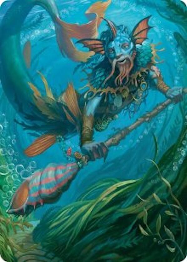 Sygg, Wanderwine Wisdom Art Card [Lorwyn Eclipsed Art Series] | Exor Games Dartmouth