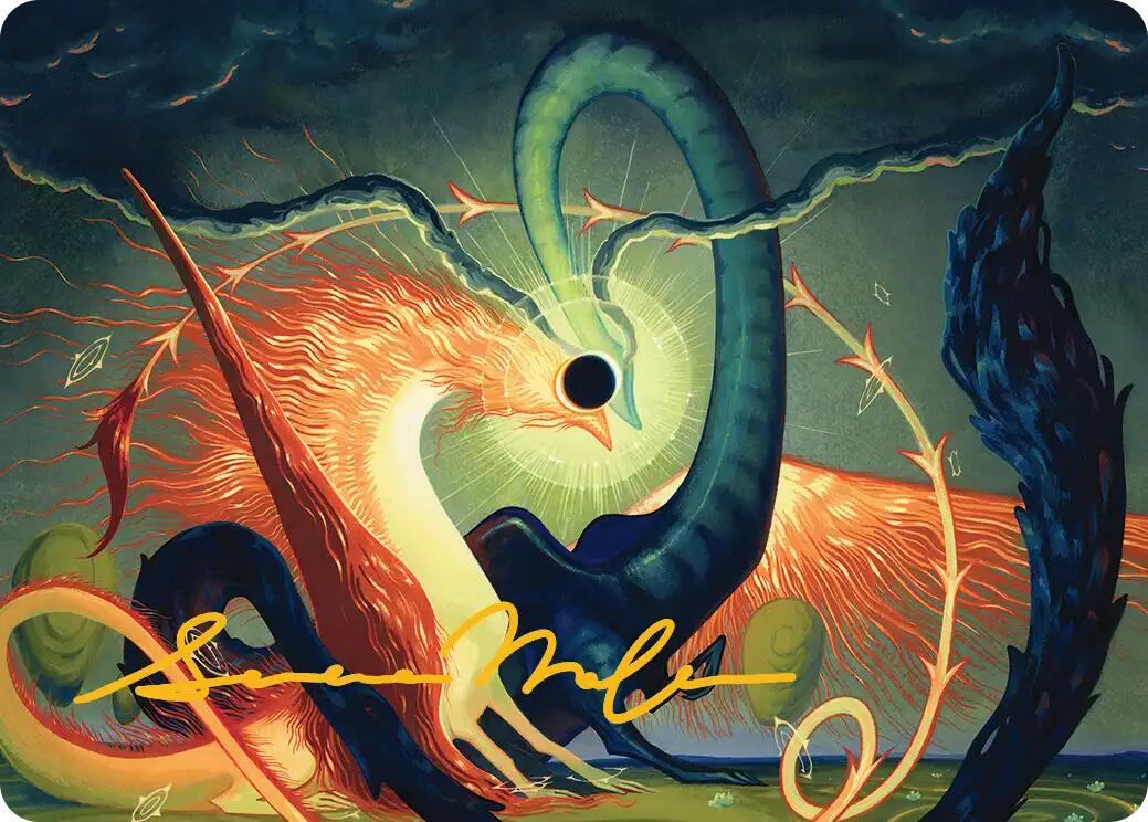 Celestial Reunion Art Card (42/54) (Gold-Stamped Signature) [Lorwyn Eclipsed Art Series] | Exor Games Dartmouth