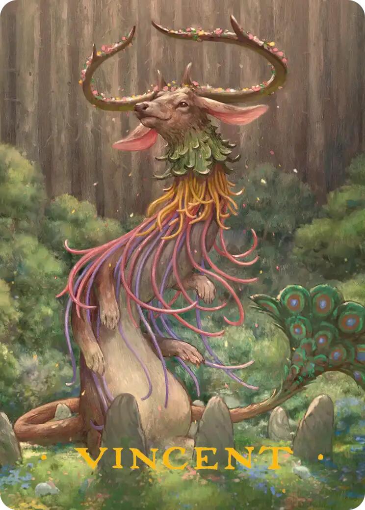 Jubilation Art Card (Gold-Stamped Signature) [Lorwyn Eclipsed Art Series] | Exor Games Dartmouth