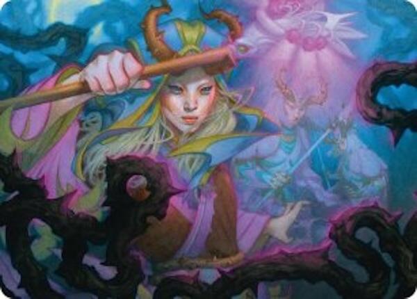 Stoic Grove-Guide Art Card [Lorwyn Eclipsed Art Series] | Exor Games Dartmouth