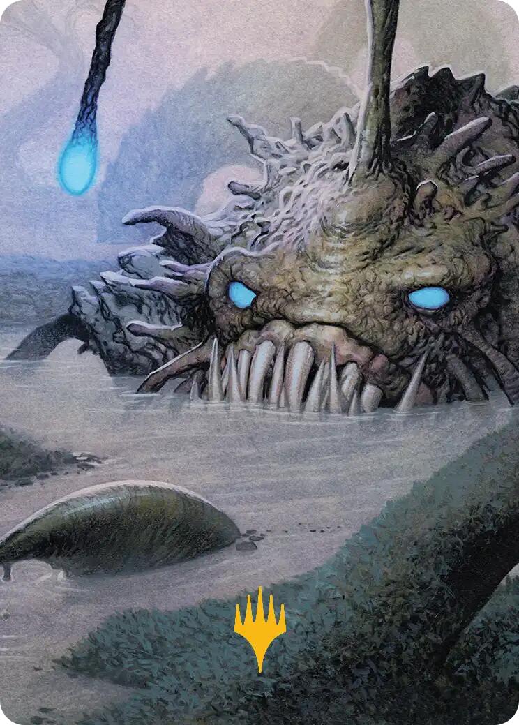 Deceit Art Card (Gold-Stamped Planeswalker Symbol) [Lorwyn Eclipsed Art Series] | Exor Games Dartmouth