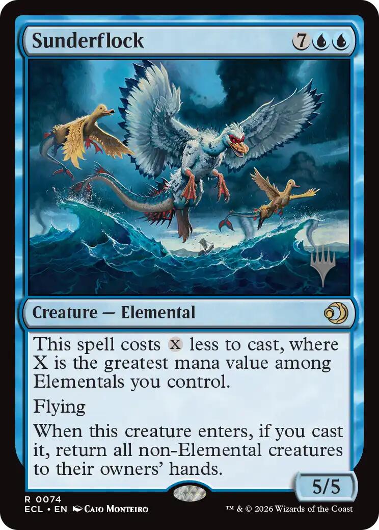Sunderflock [Lorwyn Eclipsed Promos] | Exor Games Dartmouth