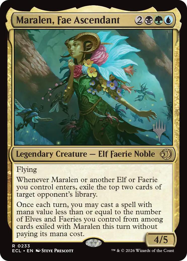 Maralen, Fae Ascendant [Lorwyn Eclipsed Promos] | Exor Games Dartmouth
