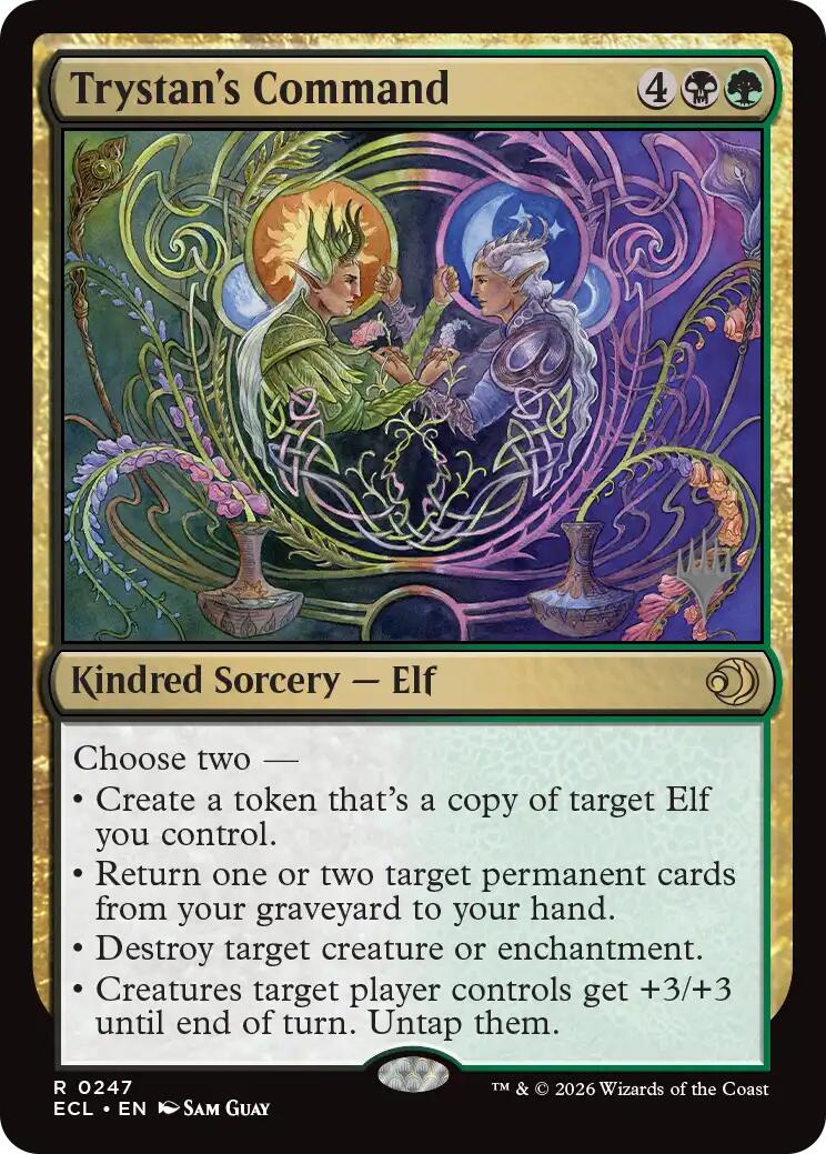 Trystan's Command [Lorwyn Eclipsed Promos] | Exor Games Dartmouth