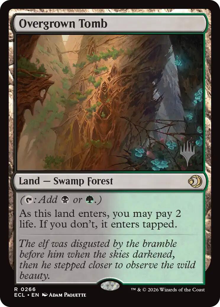 Overgrown Tomb [Lorwyn Eclipsed Promos] | Exor Games Dartmouth