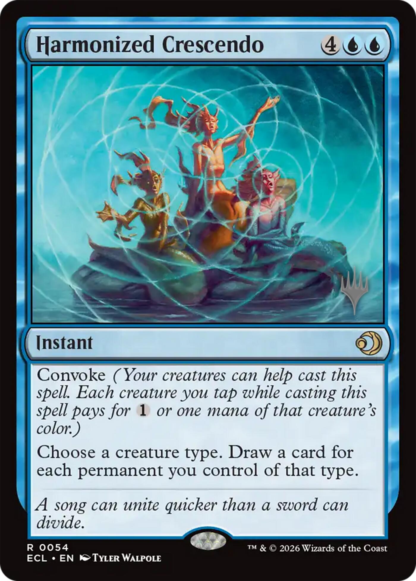 Harmonized Crescendo [Lorwyn Eclipsed Promos] | Exor Games Dartmouth