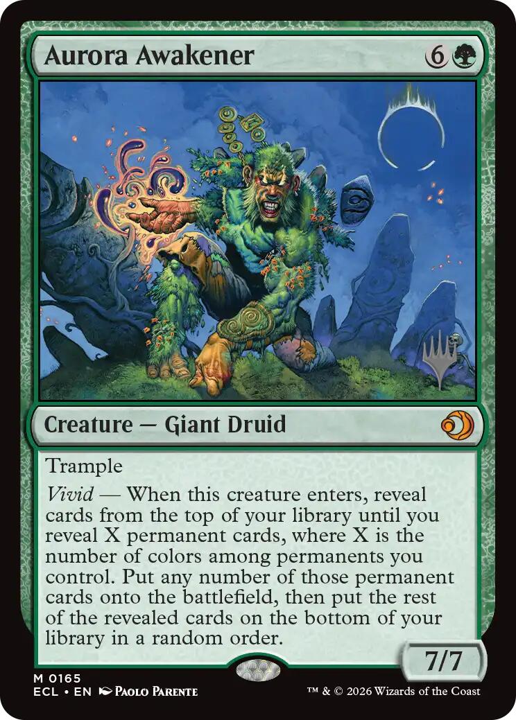 Aurora Awakener [Lorwyn Eclipsed Promos] | Exor Games Dartmouth