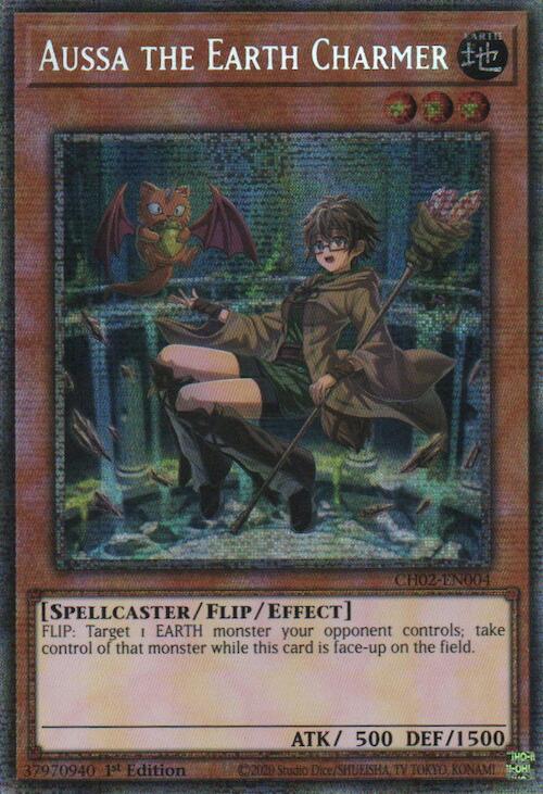 Aussa the Earth Charmer (Starlight Rare) [CH02-EN004] Starlight Rare | Exor Games Dartmouth