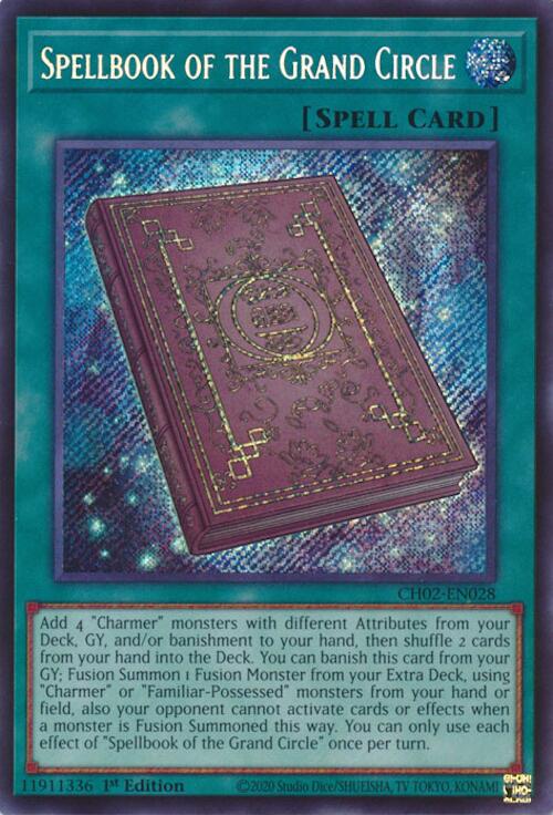 Spellbook of the Grand Circle [CH02-EN028] Secret Rare | Exor Games Dartmouth